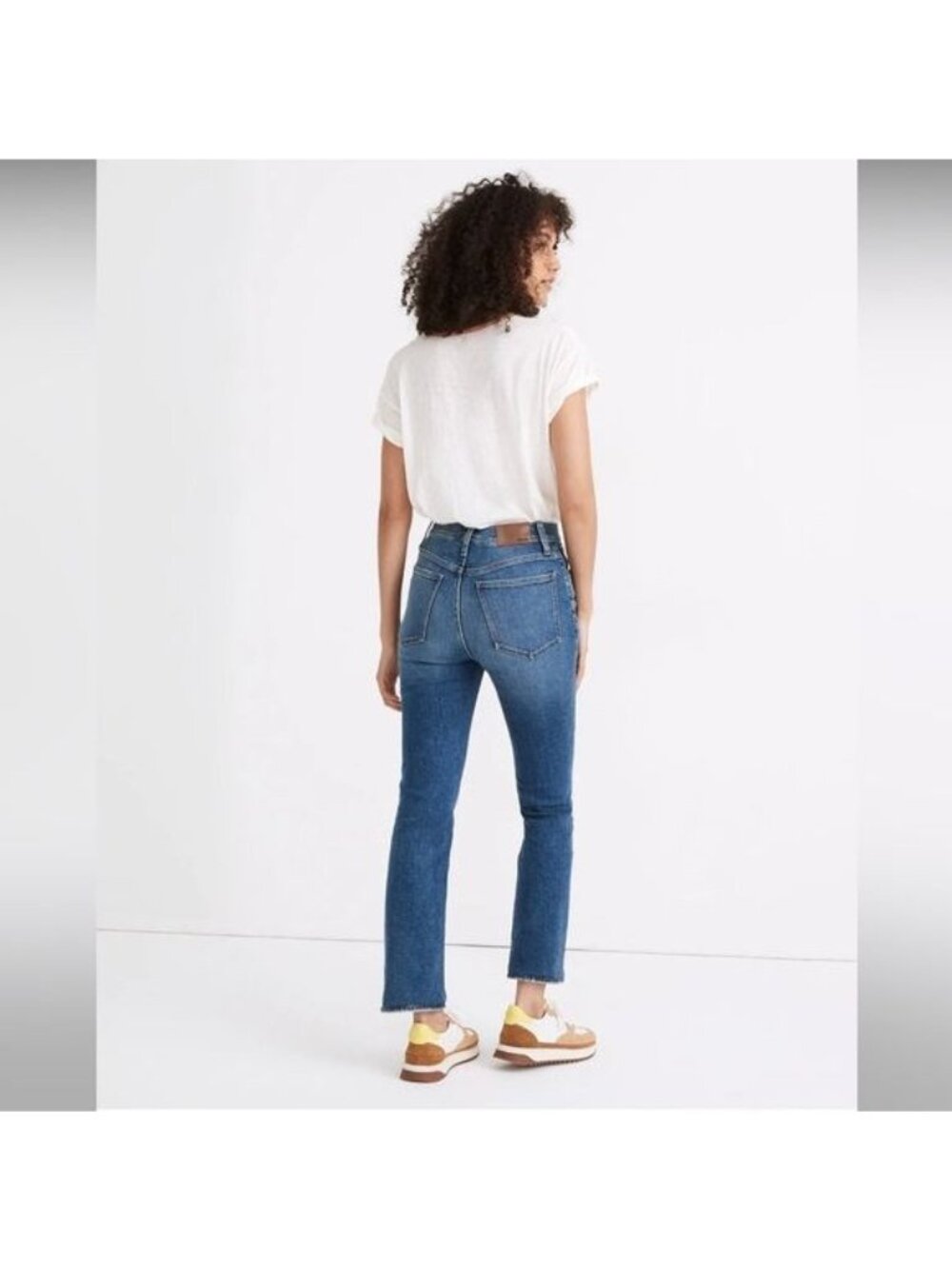 Madewell Slim Demi-Boot Jeans high waisted 26 - Picture 7 of 11